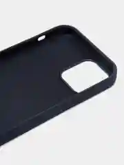Темно-синий чехол Silicone Case iPhone 11, 12, 13, 14, Pro, Pro Max, с закрытым низом, кейс