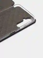 Черный чехол-книжка для Tecno Pova 4