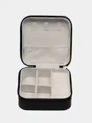 Черный шкатулка для хранения украшений