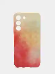 Коралловый силиконовый чехол с защитой камеры Samsung A13, A03s, S22/Ultra, A22, A52, A12, с рисунком