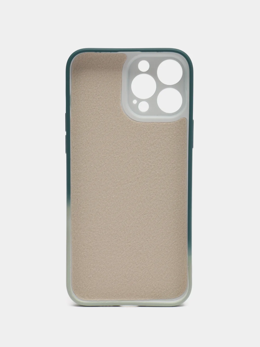 Тёмно-бирюзовый силиконовый чехол с защитой камеры Apple iPhone 13 Pro Max, 7 Plus 8+ XS с рисунком