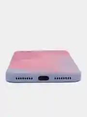 Тёмно-розовый силиконовый чехол с защитой камеры Apple iPhone 13 Pro Max, 7 Plus 8+ XS с рисунком
