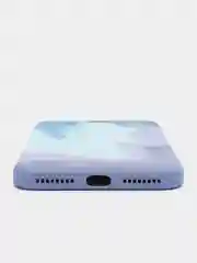 Небесно-голубой силиконовый чехол с защитой камеры Apple iPhone 13 Pro Max, 7 Plus 8+ XS с рисунком