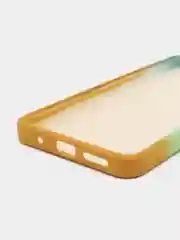 Бирюзовый силиконовый чехол с защитой камеры Xiaomi Redmi Note 11 Pro, 10S, 9T, 9C, 9  с рисунком