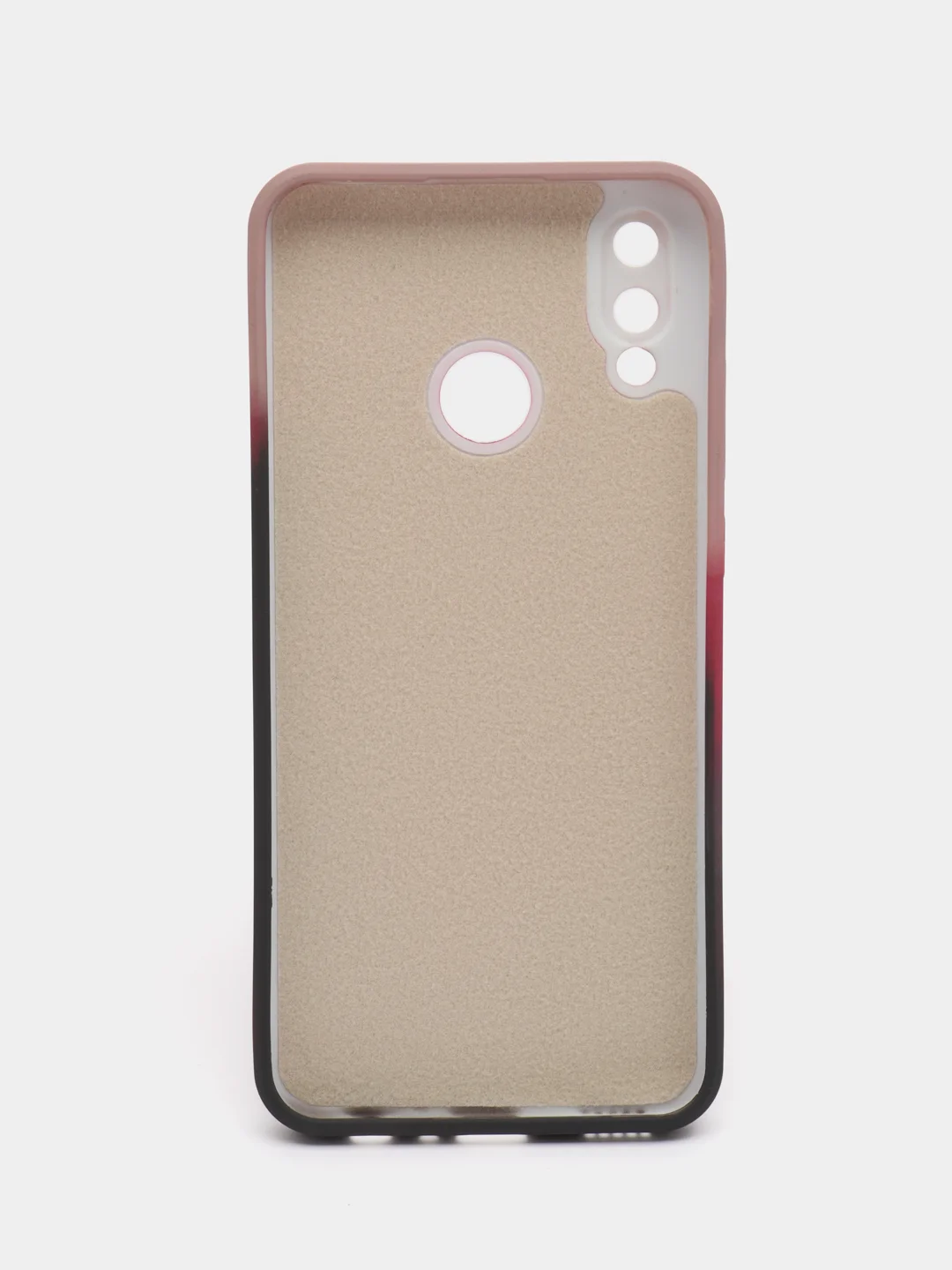 Багровый силиконовый чехол с защитой камеры Huawei Honor 50 lite Y5 2018, P Smart 2019, с рисунком