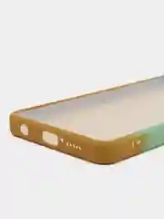 Бирюзовый силиконовый чехол с защитой камеры Poco M3 X3, с рисунком