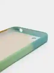 Бирюзовый силиконовый чехол с защитой камеры Huawei Honor 50 lite Y5 2018, P Smart 2019, с рисунком