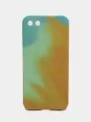 Бирюзовый силиконовый чехол с защитой камеры Huawei Honor 50 lite Y5 2018, P Smart 2019, с рисунком
