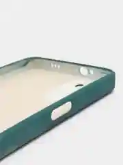 Тёмно-бирюзовый силиконовый чехол с защитой камеры Poco M3 X3, с рисунком