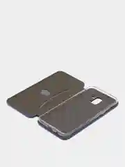 Синий чехол-книжка для Samsung Galaxy J6, Самсунг J 6, экокожа