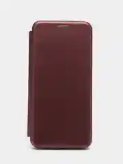 Бордовый чехол-книжка для Samsung Galaxy S20FE, S 20FE, S 20 FE, экокожа