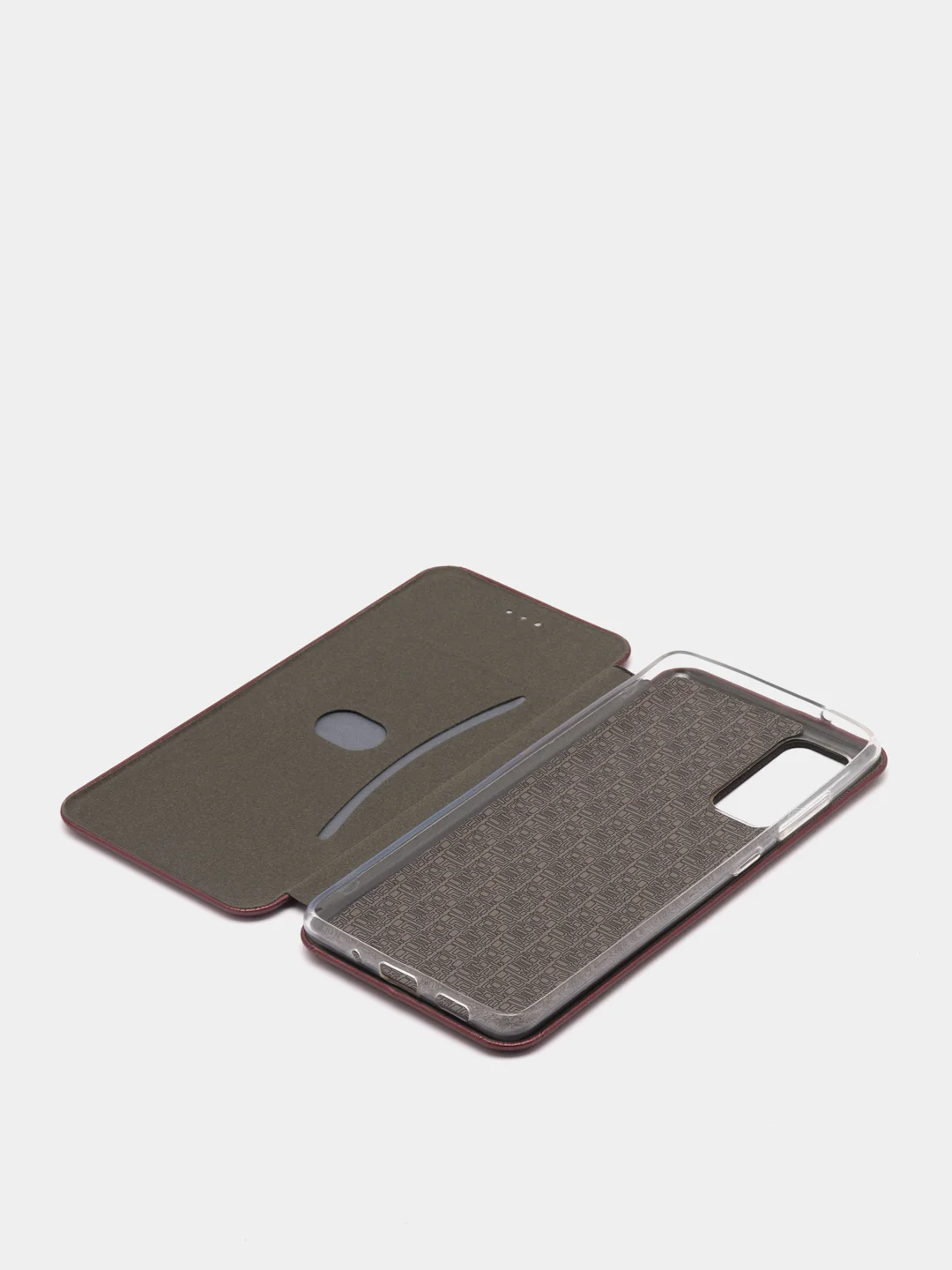 Бордовый чехол-книжка для Samsung Galaxy S20FE, S 20FE, S 20 FE, экокожа