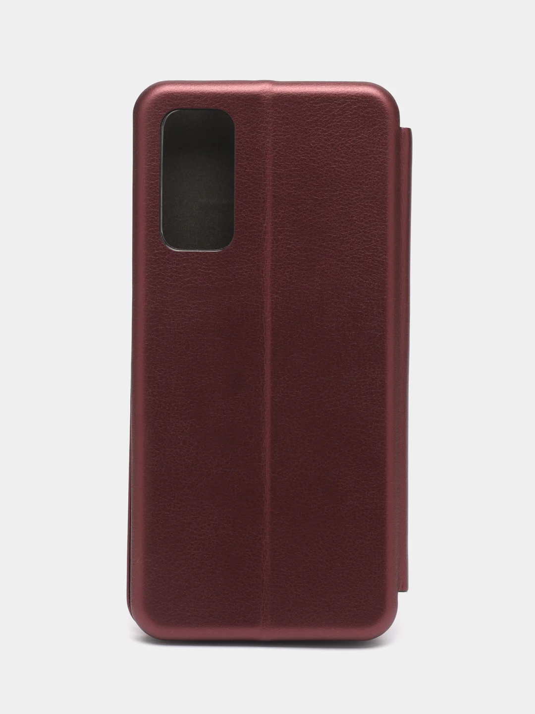 Бордовый чехол-книжка для Samsung Galaxy S20FE, S 20FE, S 20 FE, экокожа