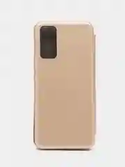 Золотой чехол-книжка Honor 30, 30 Premium, Хонор 30, Хонор 30 Премиум, экокожа