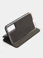 Черный чехол-книжка для Huawei P40, P 40, экокожа