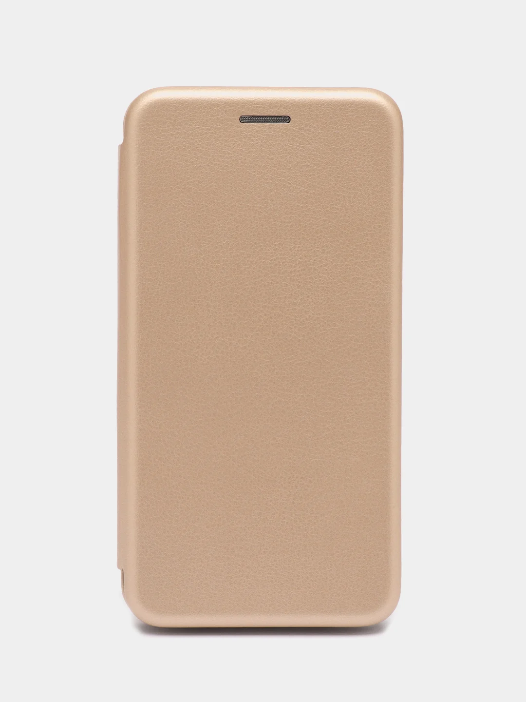 Золотой чехол-книжка для Huawei Honor 7 / Хонор 7, экокожи