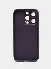 Фиолетовый чехол для iPhone (айфон) 13, 14, Pro с защитой камеры