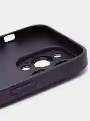 Фиолетовый чехол для iPhone (айфон) 13, 14, Pro с защитой камеры