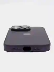Фиолетовый чехол для iPhone (айфон) 13, 14, Pro с защитой камеры