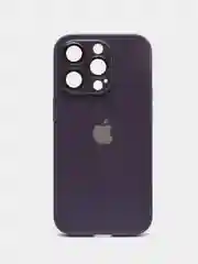 Фиолетовый чехол для iPhone (айфон) 13, 14, Pro с защитой камеры