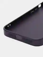 Фиолетовый чехол для iPhone (айфон) 13, 14, Pro с защитой камеры