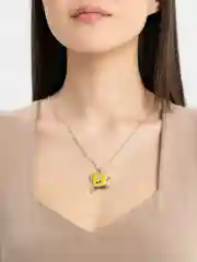 Серый металлик цепочка с кулоном с героями мультфильмов Том и Джери, Губка Спанч Боб, аниме Акацуки
