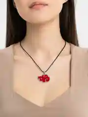 Черный цепочка с кулоном с героями мультфильмов Том и Джери, Губка Спанч Боб, аниме Акацуки