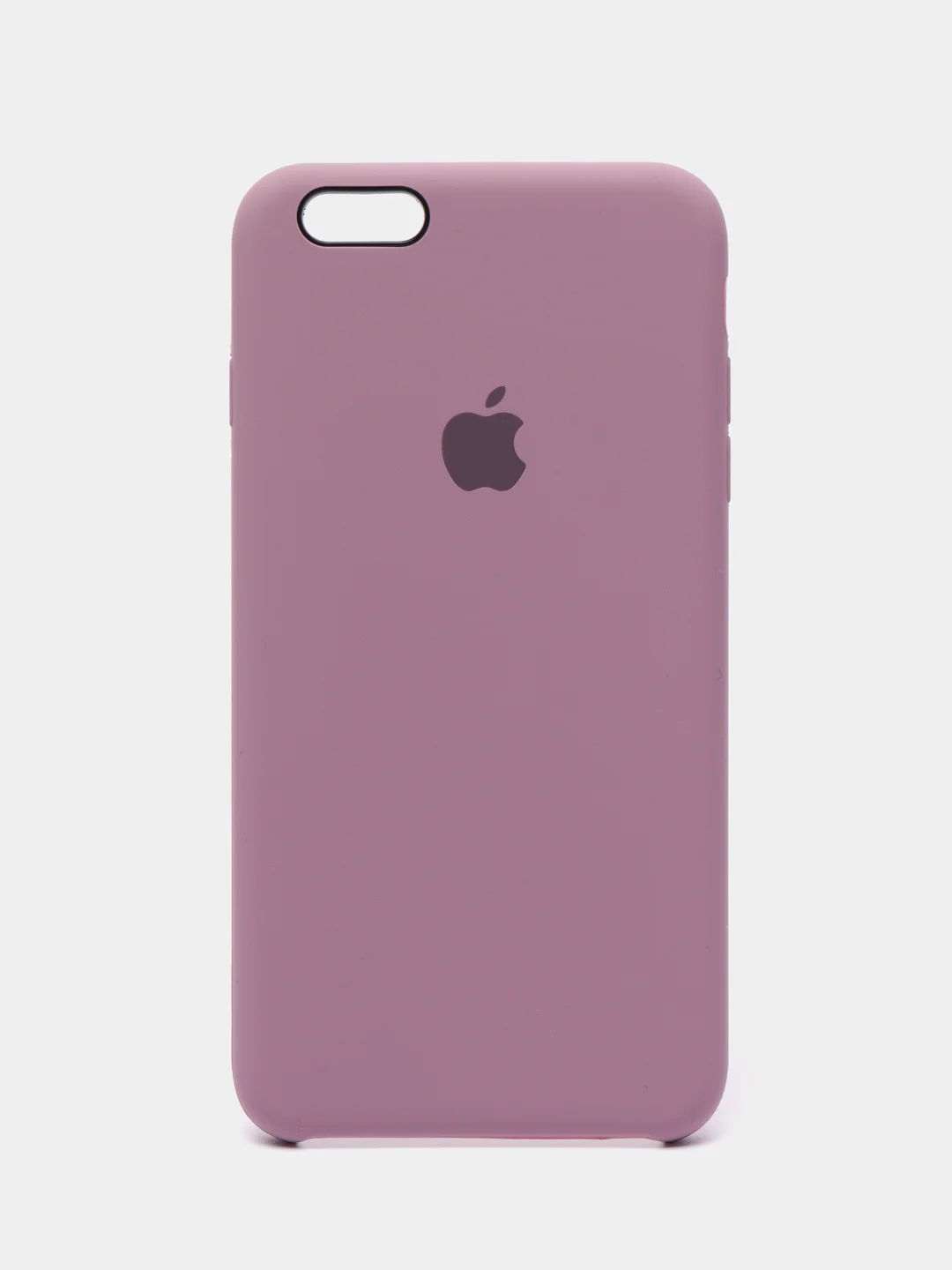 Сиреневый силиконовый чехол iPhone 6 Plus / 6S Plus, с открытым низом