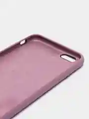 Сиреневый силиконовый чехол iPhone 6 Plus / 6S Plus, с открытым низом