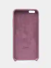 Сиреневый силиконовый чехол iPhone 6 Plus / 6S Plus, с открытым низом