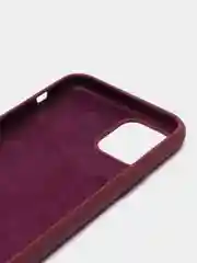 Тёмно-бордовый чехол для iPhone 12, 7+, 12 Pro Max, 11 Pro Max, XS Max, Silicone Case, с закрытым низом