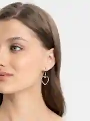 Серьги, с сердцем