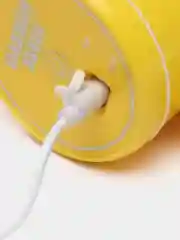 Желтый электрическая щетка для уборки дома / электрощетка со сменными насадками и экраном