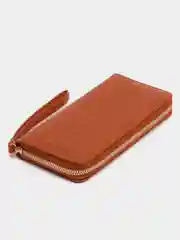 Бежевый кошелек женский
