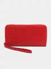 Красный кошелек женский