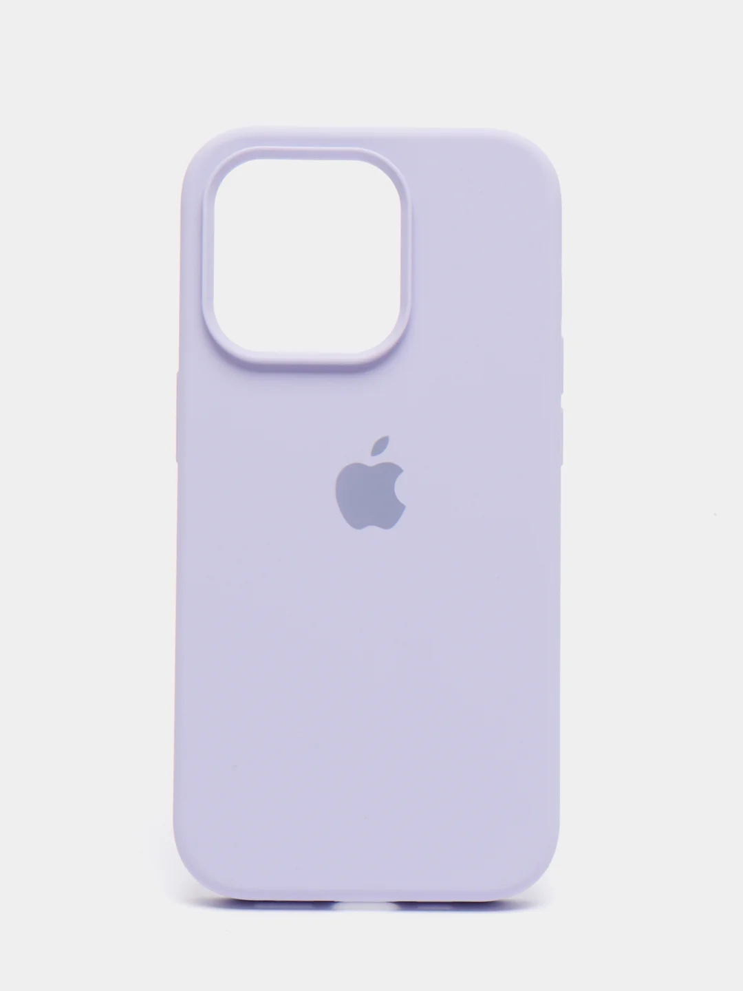 Лавандовый чехол Silicone Case iPhone 11, 12, 13, 14, Pro, Pro Max, с закрытым низом, кейс