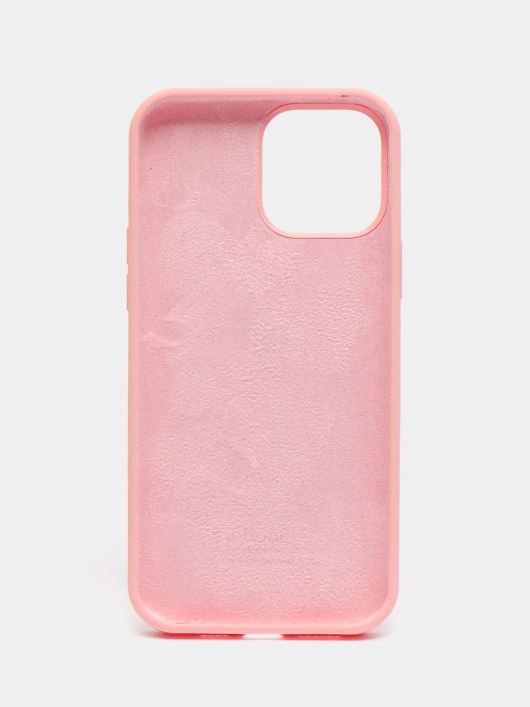 Розовый чехол Silicone Case iPhone 11, 12, 13, 14, Pro, Pro Max, с закрытым низом, кейс