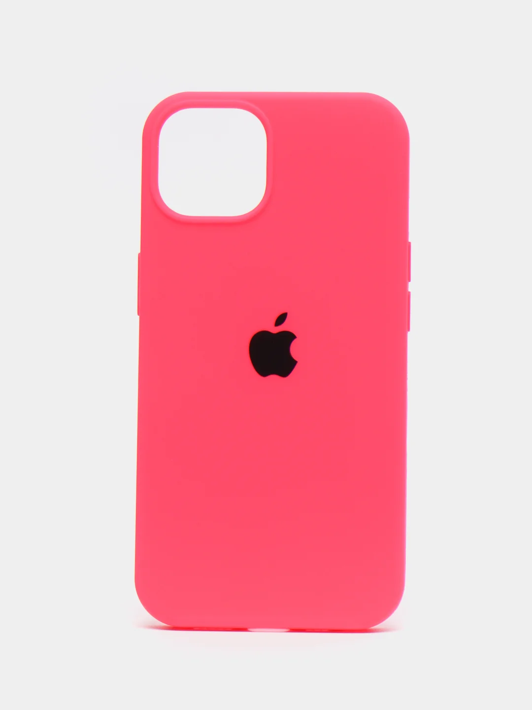 Фуксия чехол Silicone Case iPhone 11, 12, 13, 14, Pro, Pro Max, с закрытым низом, кейс