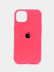 Фуксия чехол Silicone Case iPhone 11, 12, 13, 14, Pro, Pro Max, с закрытым низом, кейс