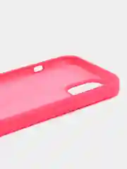 Фуксия чехол Silicone Case iPhone 11, 12, 13, 14, Pro, Pro Max, с закрытым низом, кейс