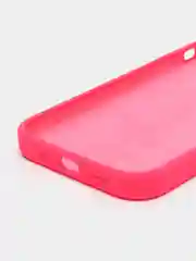 Фуксия чехол Silicone Case iPhone 11, 12, 13, 14, Pro, Pro Max, с закрытым низом, кейс