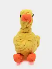 Желтый жевательная игрушка для собак и кошек, веровочная игрушка