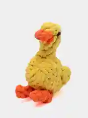 Желтый жевательная игрушка для собак и кошек, веровочная игрушка