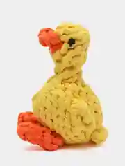 Желтый жевательная игрушка для собак и кошек, веровочная игрушка