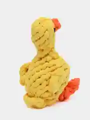 Желтый жевательная игрушка для собак и кошек, веровочная игрушка