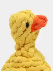 Желтый жевательная игрушка для собак и кошек, веровочная игрушка
