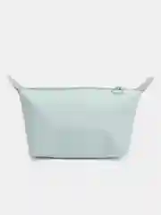 Светло-синий косметичка женская, дорожная, водонепроницаемая
