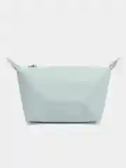 Светло-синий косметичка женская, дорожная, водонепроницаемая