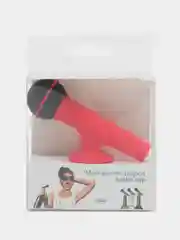 Алый пробка для бутылки микрофон