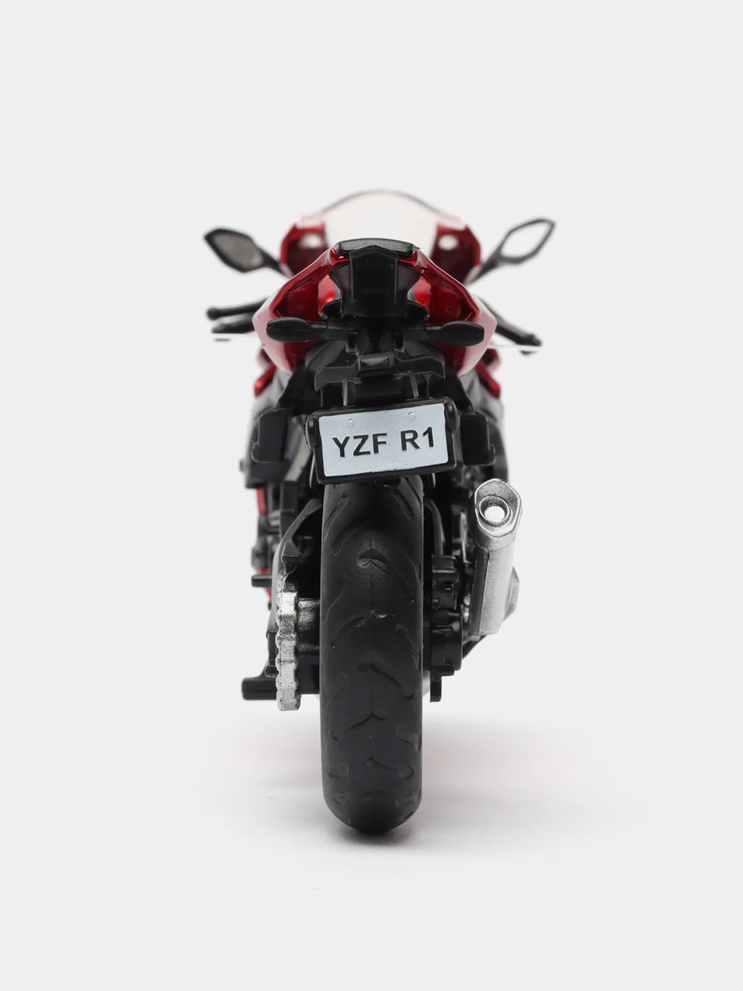 Мотоцикл металлический YAMAHA YZF-R1, 14 см, 1:18, JB1251569